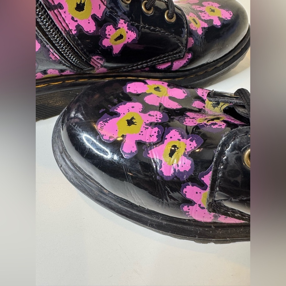 Dr. Martens Pansey Fayre Combat Boot size L5 - Picture 11 of 13